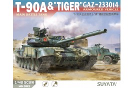 Suyata 1/48 - T-90A Main Battle Tank & "Tiger" GAZ-233014 Armoured Vehicle